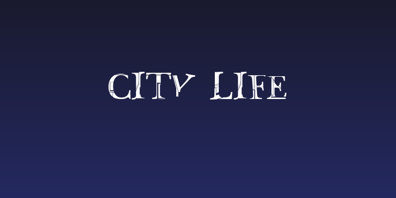 City Life Social Header