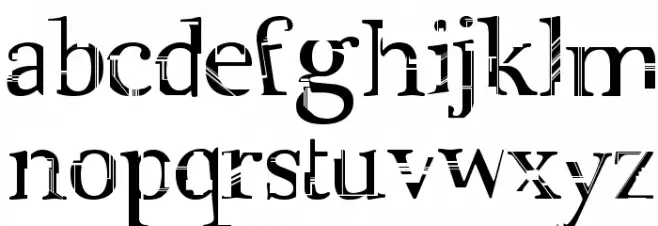 City Life Font LOWERCASE