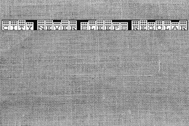 City Never Sleeps Regular Font examples