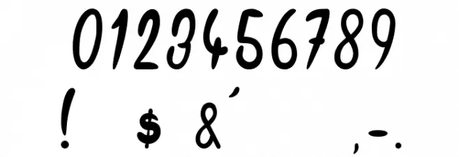 City Of Angel Font OTHER CHARS