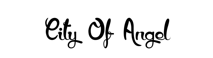 City Of Angel  font caratteri gratis