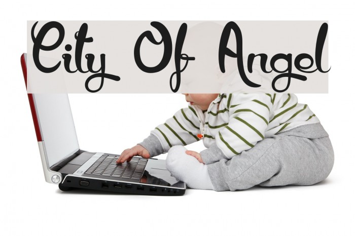 City Of Angel Font examples