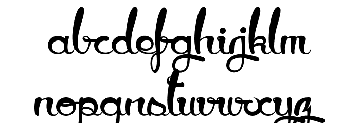 City Of Angel Font LOWERCASE