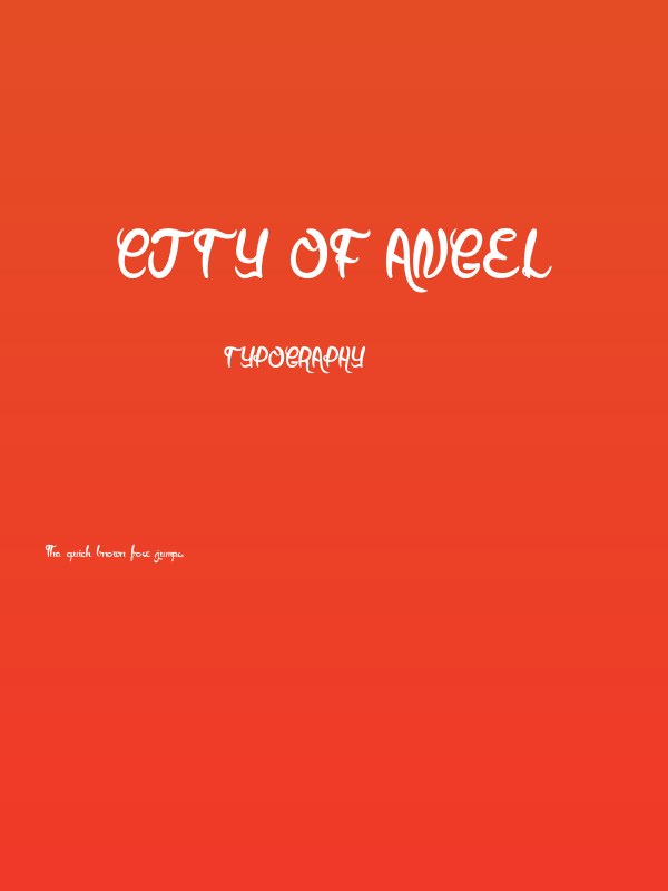 City Of Angel Poster