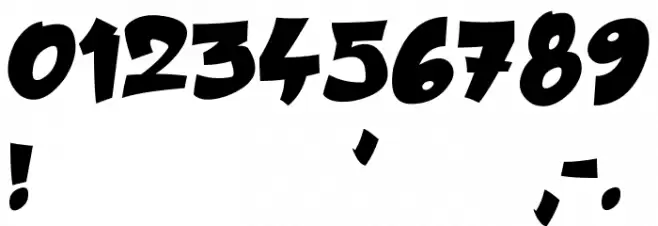 City Player Black Font OTHER CHARS