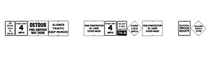 City Signs JL  baixar fontes gratis