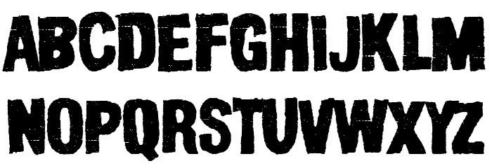 City of Brussels Font LOWERCASE