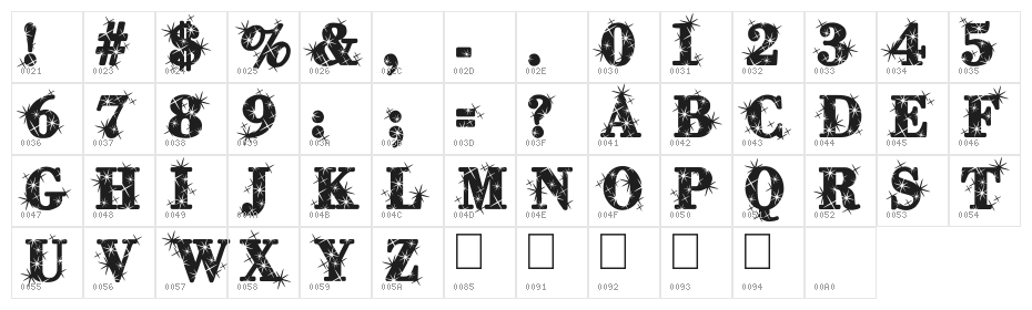 City of Light Character Map