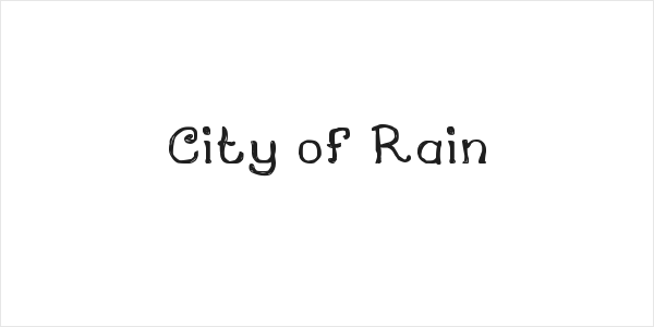 City of Rain Logo