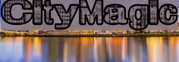 CityMagic Font examples