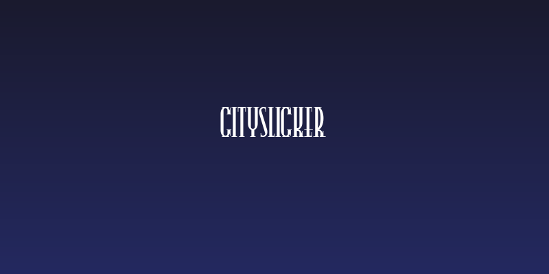 CitySlicker Social Header