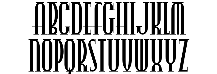 CitySlicker Font LOWERCASE