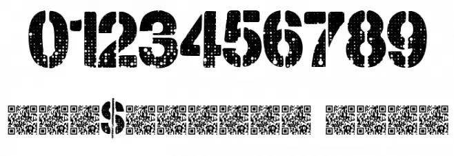 CityStencil Font OTHER CHARS