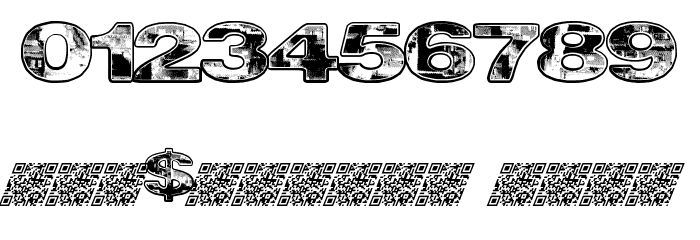 CityVetica Font OTHER CHARS