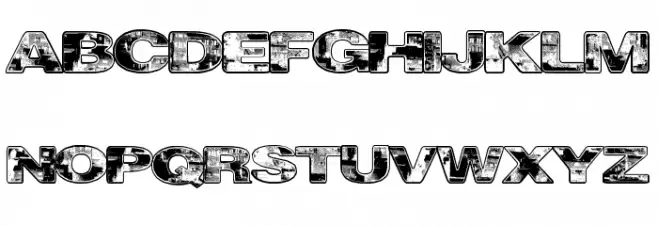 CityVetica Шрифта ВЕРХНИЙ