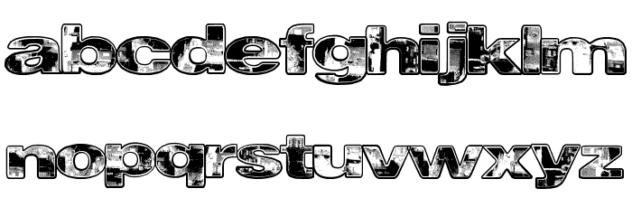 CityVetica Font LOWERCASE