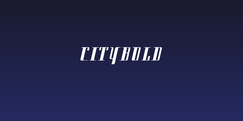 Citybold Social Header