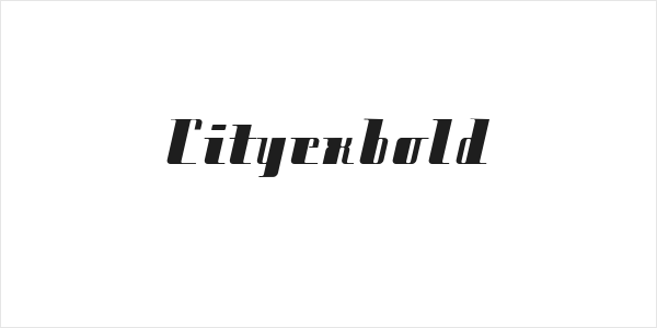Cityexbold Logo