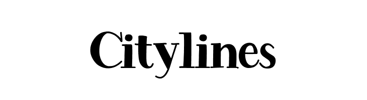 Citylines  नि: शुल्क फ़ॉन्ट्स डाउनलोड