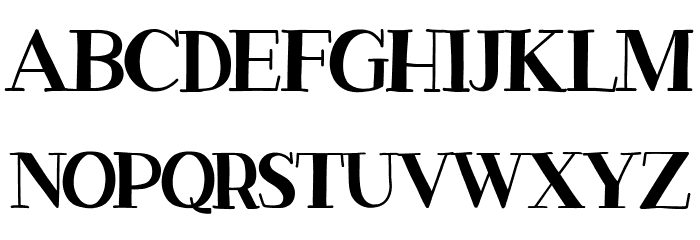 Citylines Schriftart Groß