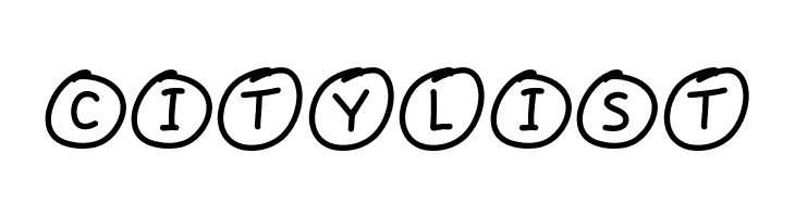 Citylist  Frei Schriftart Herunterladen