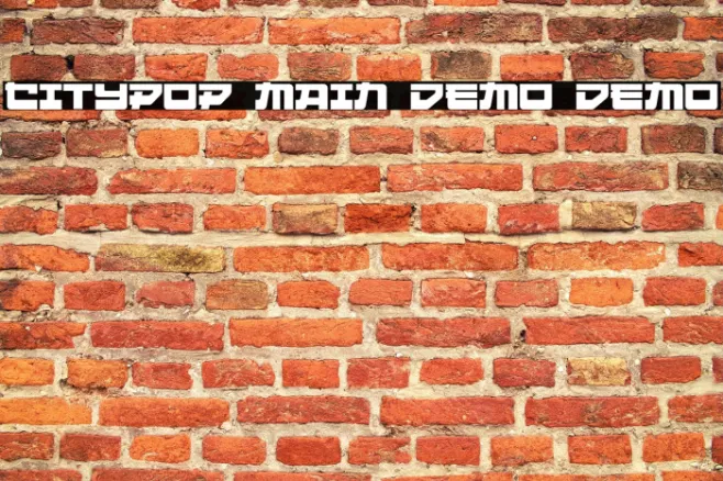 Citypop Main DEMO DEMO Example 1