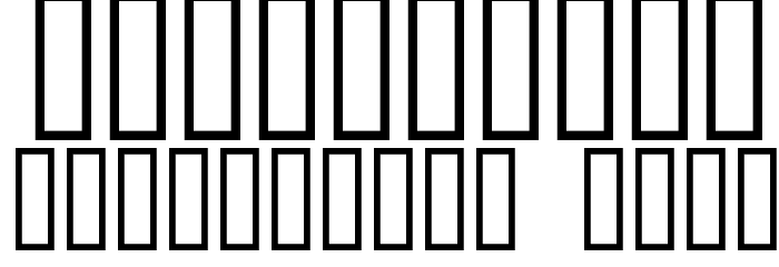 Cityscape!` Font OTHER CHARS