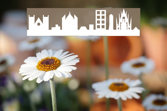 Cityscape!` Font examples