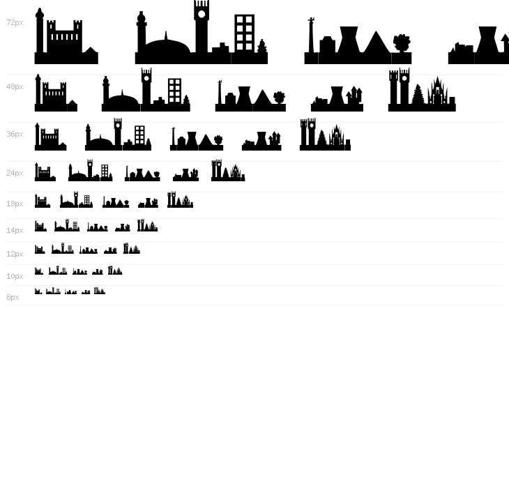 Cityscape!" Waterfall