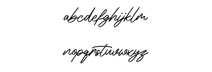 Cityskypes Free Regular Font LOWERCASE
