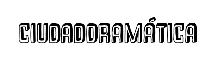 Ciudad Dram  Free Fonts Download
