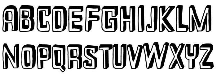 Ciudad Dram Font Litere mici