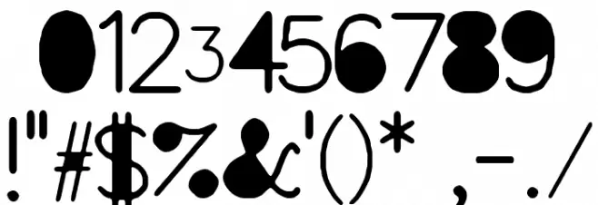 Ciudad Meridiana Font OTHER CHARS