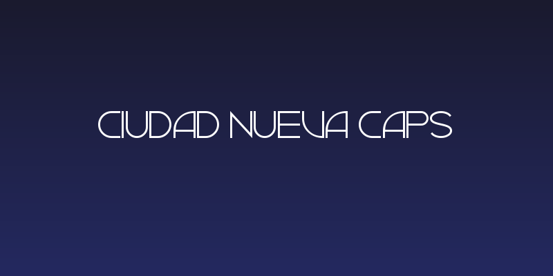 Ciudad Nueva CAPS Social Header