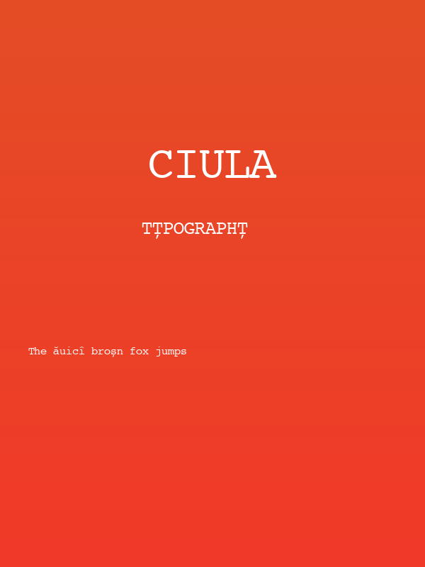 Ciula Poster