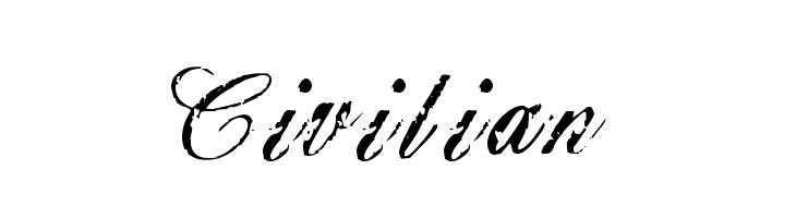 Civilian Font