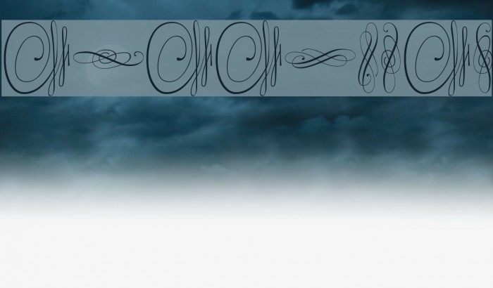 CiviliteTails Schriftart examples