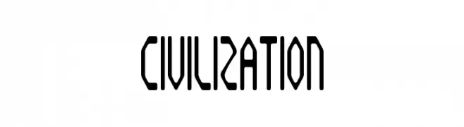 Civilization  les polices de caractères gratuit tlcharger
