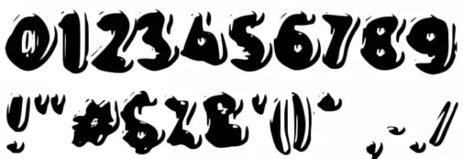 Ciyus 345 Font OTHER CHARS