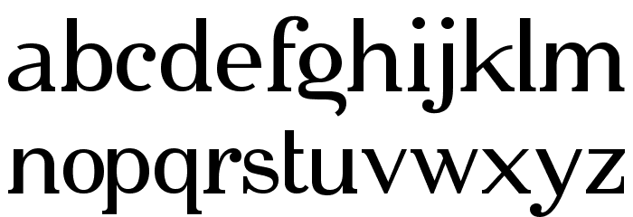 cipher Font LOWERCASE