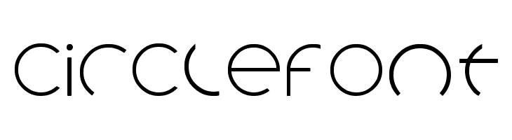 circlefont  フリーフォントのダウンロード