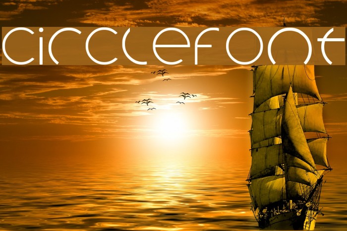 circlefont Font examples