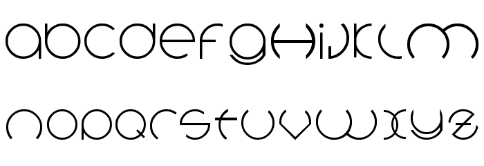 circlefont Font LOWERCASE