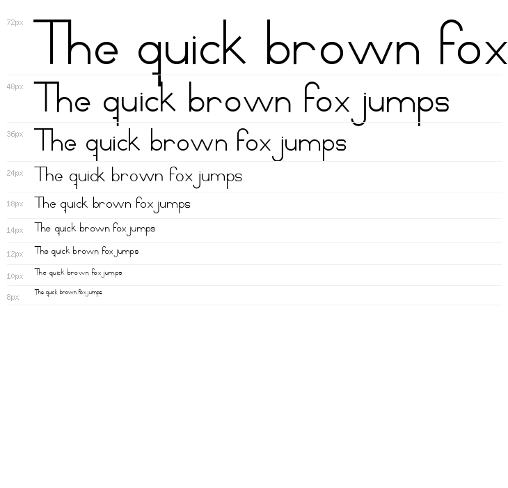 circles and sticks Regular Waterfall