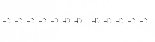 circuit board  font caratteri gratis