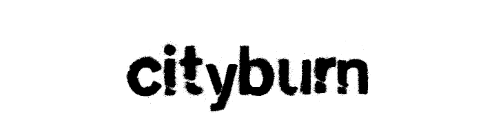 cityburn  フリーフォントのダウンロード
