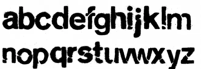 cityburn Polices MINUSCULES