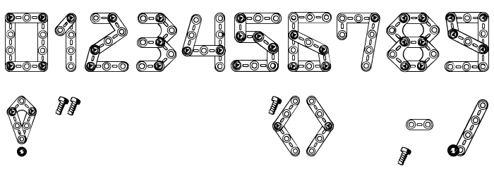CJMeccanector Font OTHER CHARS