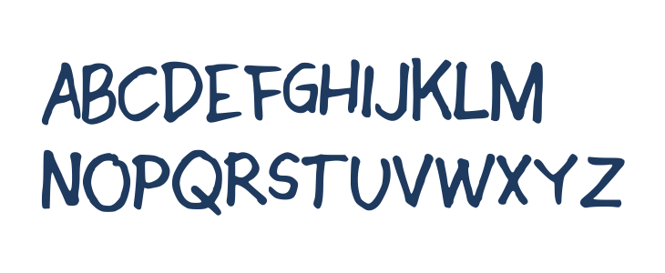 CjFont1 Uppercase