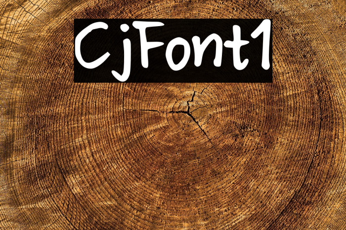 CjFont1 Example 3